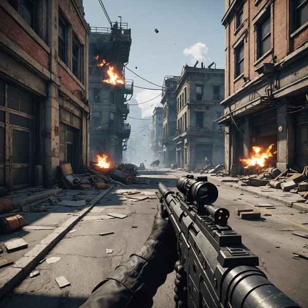 Quelles sont les techniques pour créer des environnements destructibles et interactifs dans les jeux de tir?